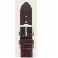 Leren horlogeband - Rainbow - 16mmXL - bruin - 17605