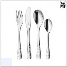 Stalen kindercouvert - WMF - Eendjes - 4delig - 31753