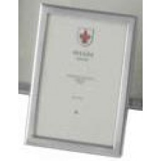 Zilveren fotolijst - 06x09cm - 6mm gladde strakke rand - 34878