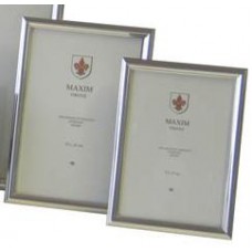 Zilveren fotolijst - 09x13cm - 09mm gladde bolle rand - 46328