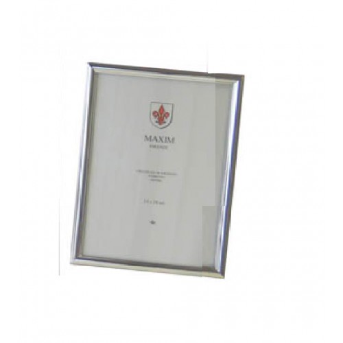 Zilveren fotolijst - 10x15cm - 09mm gladde bolle rand - 46329