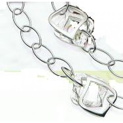 Zilveren chanellcollier - Sueno 06/51 - 95cm - 60821