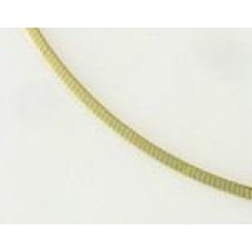 Gouden choker - 14krt.geelgoud - Omega 2.00mm vlak - 45cm - 61542